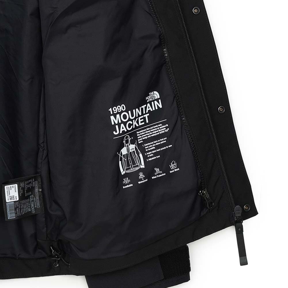 노스페이스 에코 고어텍스 마운틴 자켓 블랙 NJ2GQ50C