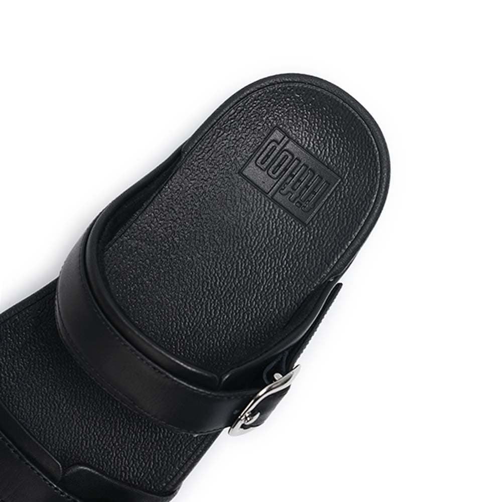 핏플랍 루루 레더 슬라이드 블랙 ES7-090