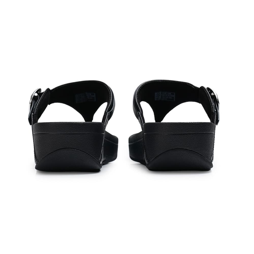 핏플랍 루루 레더 토포스트 샌들 블랙 ES8-090