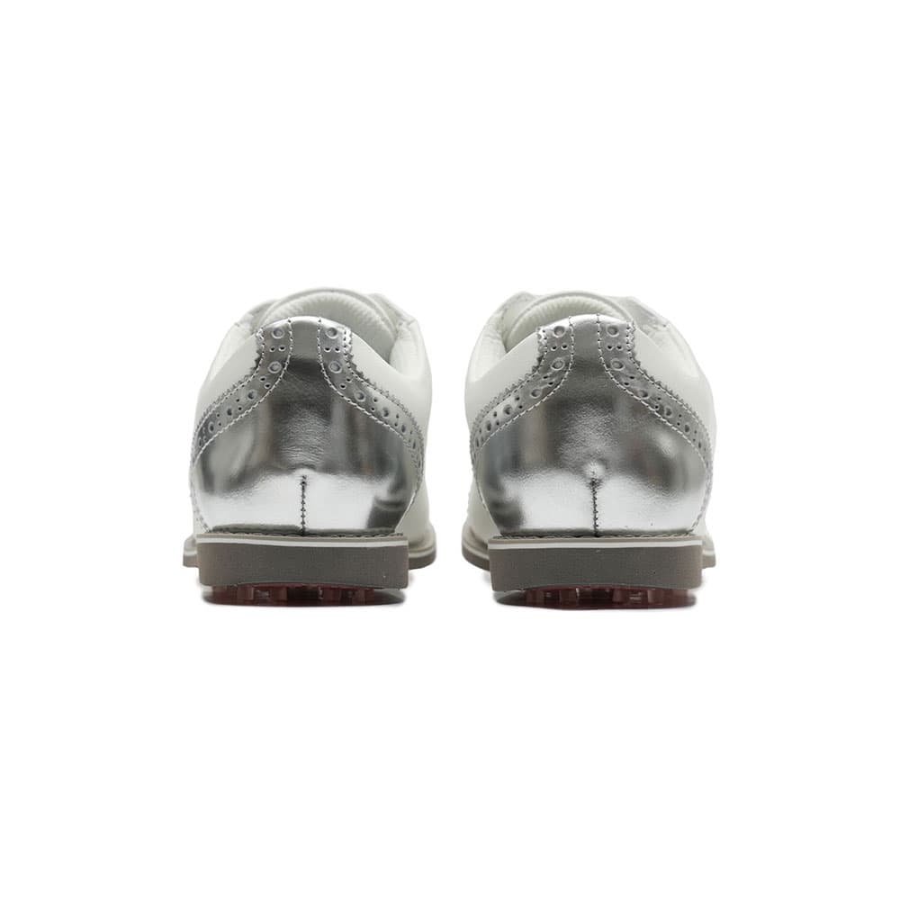 지포어 여성 캡 토 갤리벤터 골프화 화이트/실버 G4LC20EF04-S/SHK