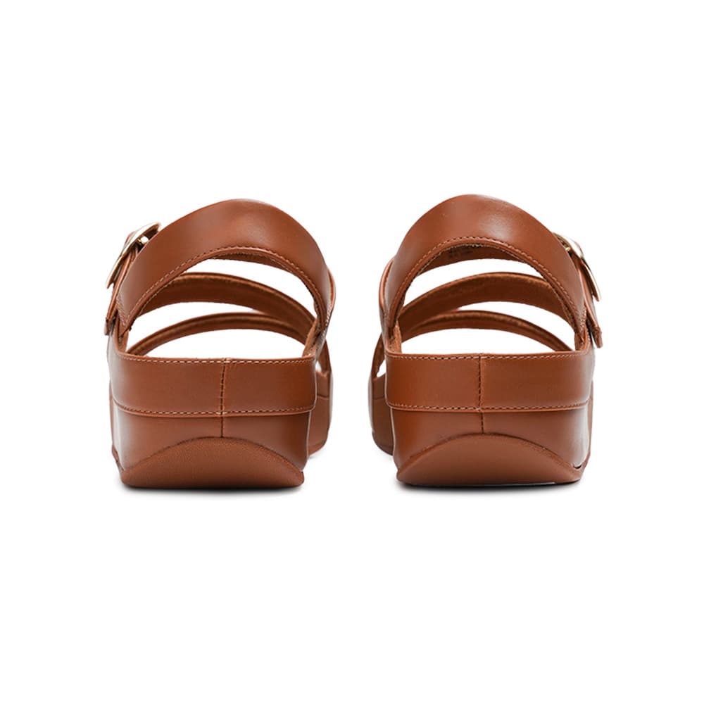 핏플랍 스키니 백스트랩 샌들 카멜 J18-098