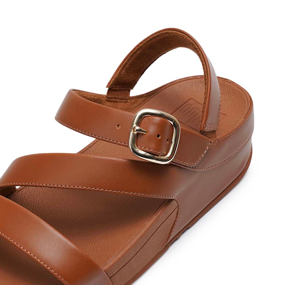 핏플랍 스키니 백스트랩 샌들 카멜 J18-098