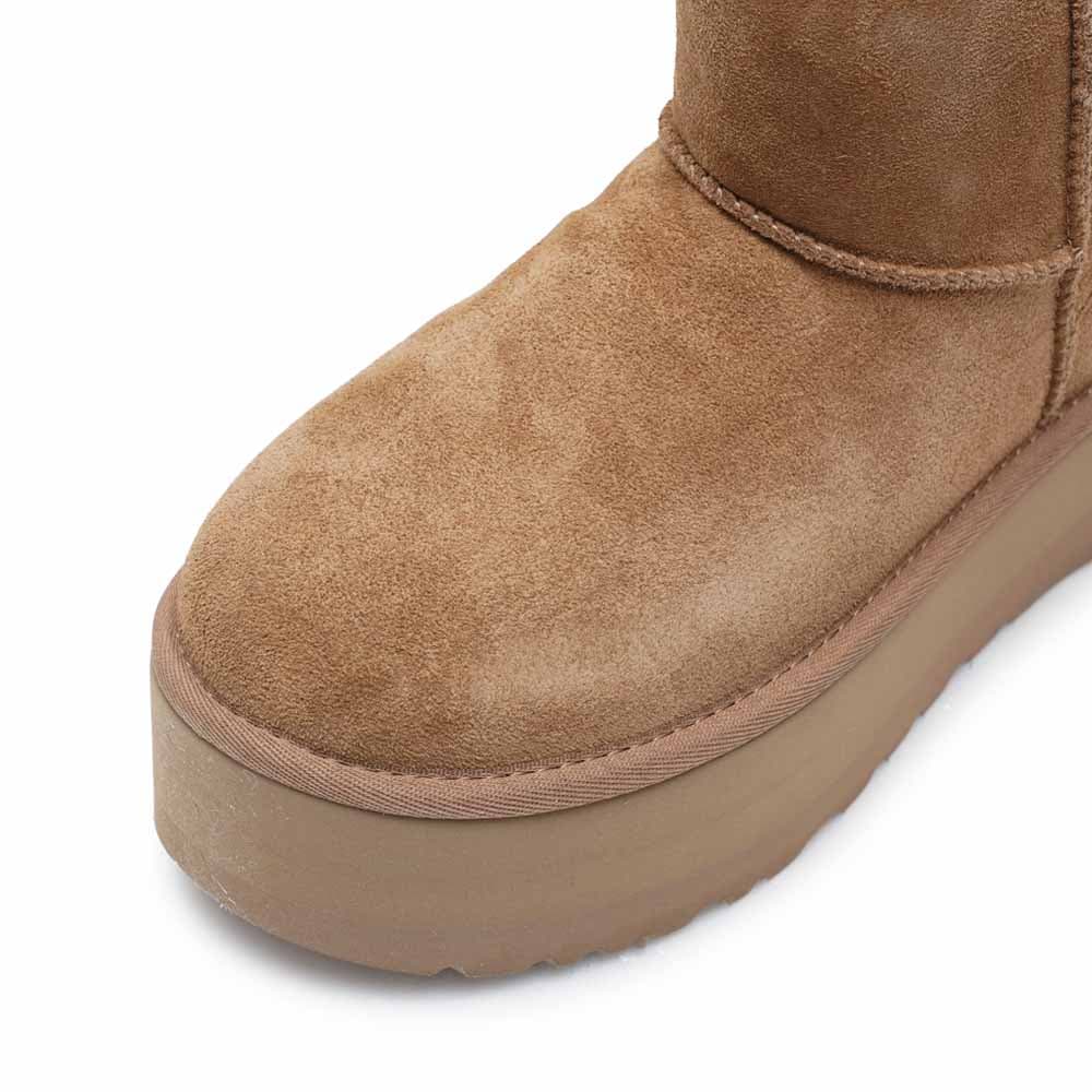 어그 W 클래식 미니 플랫폼 부츠 체스트넛 1134991-CHE