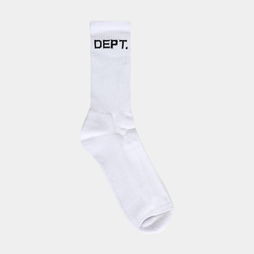 당일배송갤러리디파트먼트 공용 로고 양말 화이트 DLS 90014 WHITE