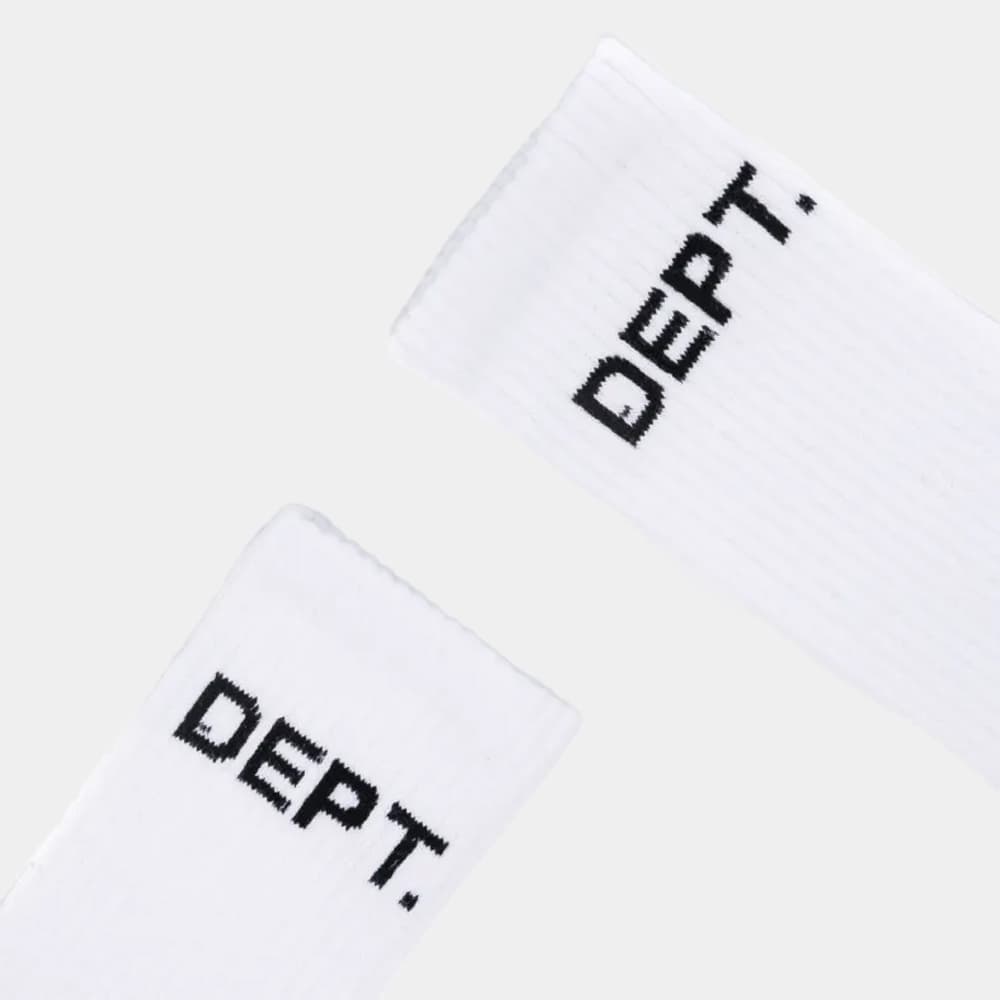 당일배송갤러리디파트먼트 공용 로고 양말 화이트 DLS 90014 WHITE