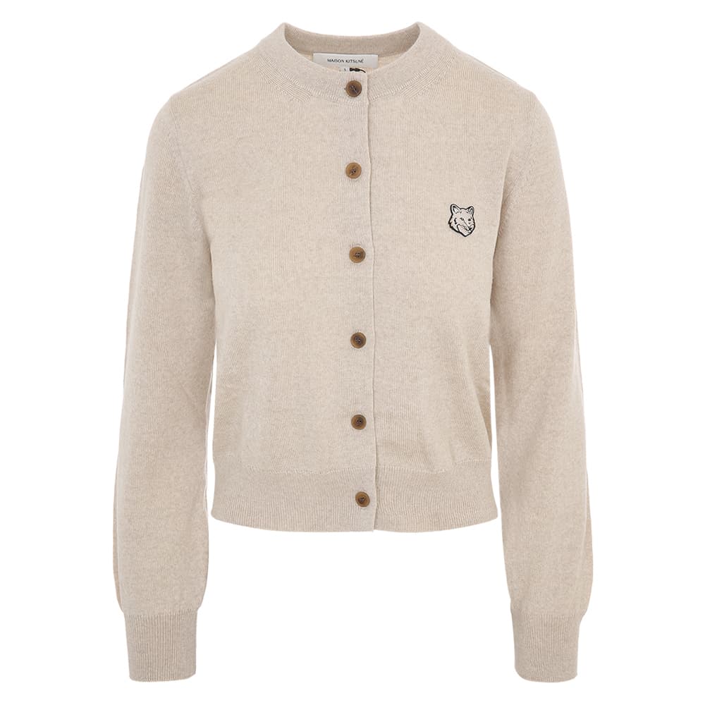 [국내/당일]25SS MW00508KT1036 H218 메종키츠네 볼드 폭스헤드 여성 가디건