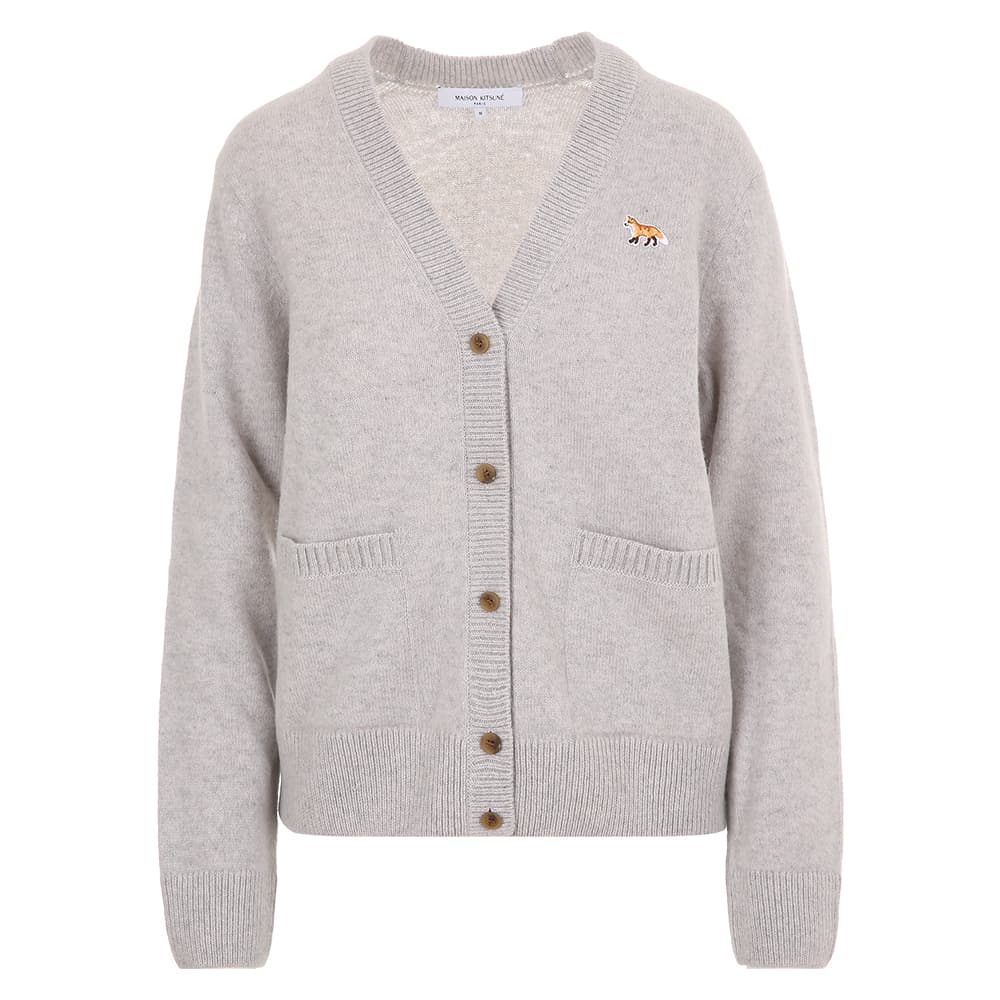 [국내/당일]24FW LW00507KT1006 H120 메종키츠네 여성 베이비폭스 박시 가디건
