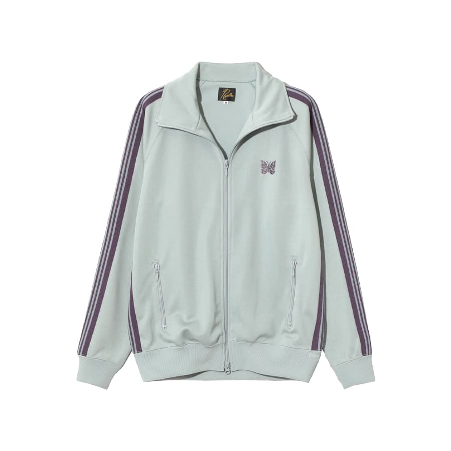 니들스 남성 폴리 스무스 트랙 자켓 (삭스블루) QV305