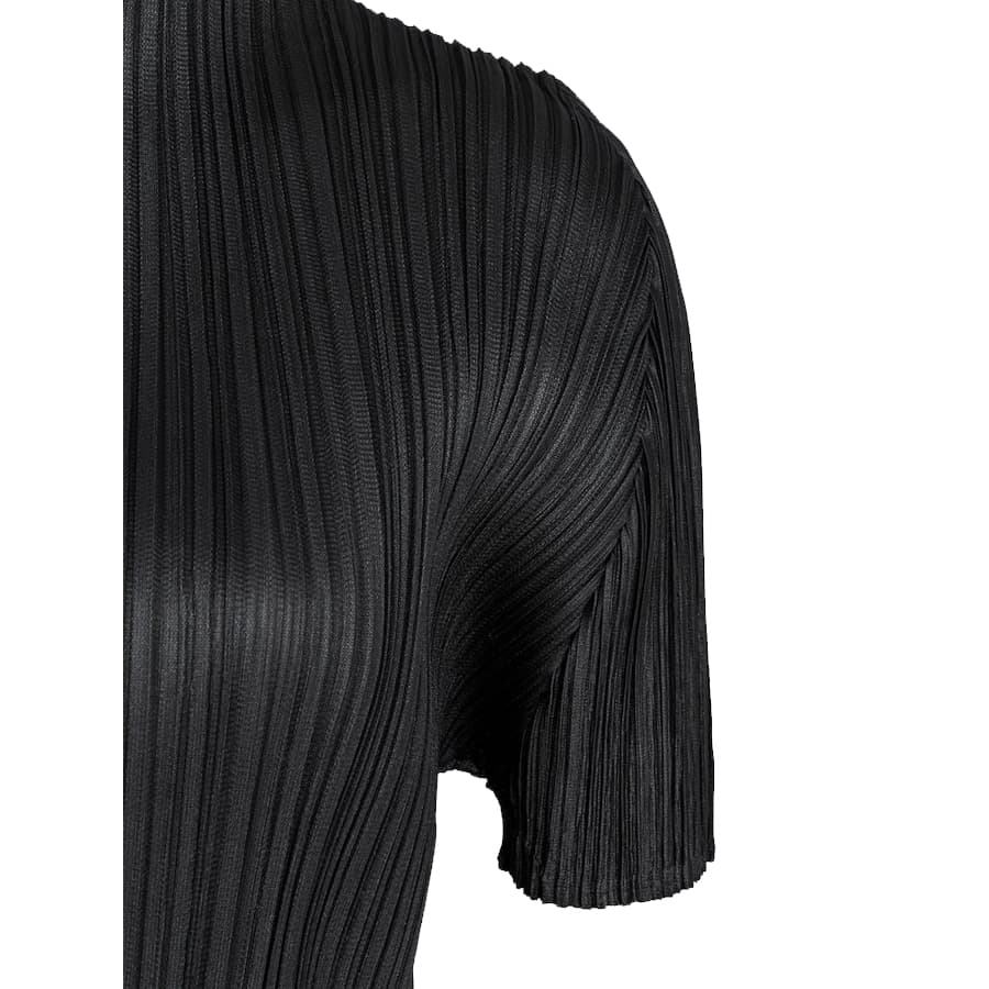 이세이미야케 플리츠 플리세 여성 먼슬리 메이 반팔 티셔츠 (블랙) PP51 JK152 15