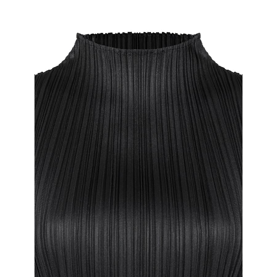 이세이미야케 플리츠 플리세 여성 먼슬리 메이 반팔 티셔츠 (블랙) PP51 JK152 15