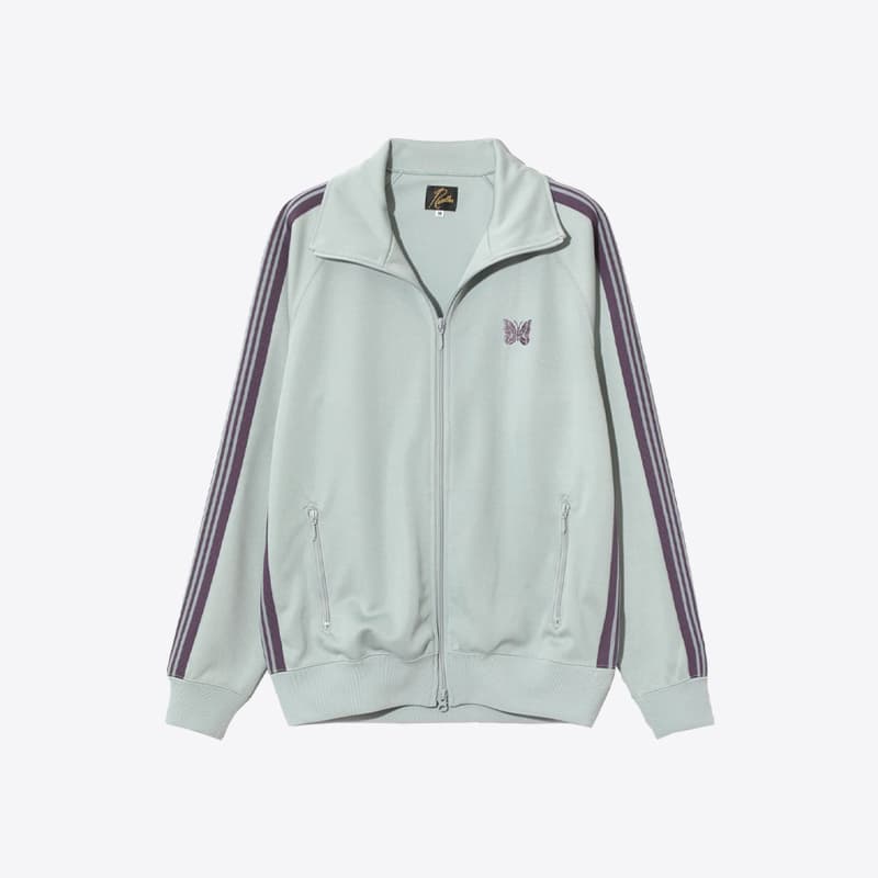 니들스 남성 폴리 스무스 트랙 자켓 (삭스블루) QV305