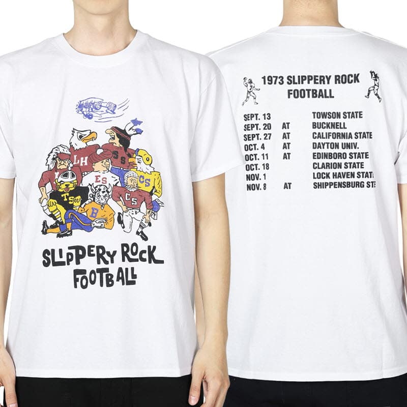 디몬트 와일드동키 남성 슬리퍼리 록 반팔(화이트) T-SLIPPERY ROCK