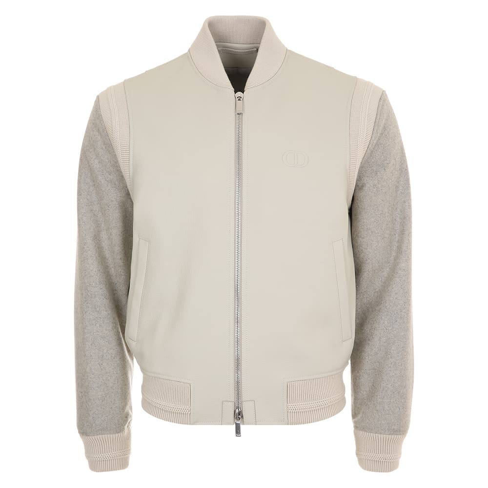 [국내/당일]25SS 513L434A0700 C081 디올 CD 아이콘 바시티 레더 자켓