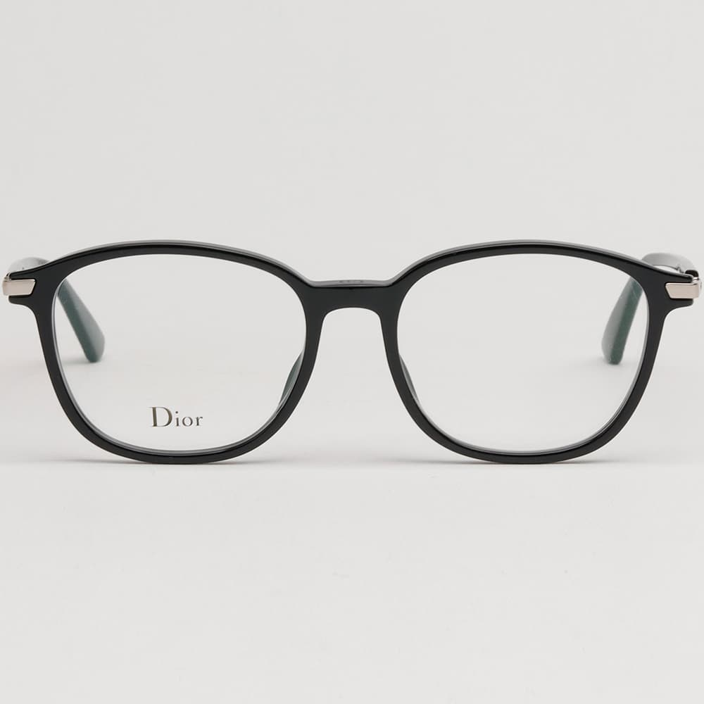 디올 안경테 DIORESSENCE7 807 가벼운 블랙 사각 뿔테 데일리 명품