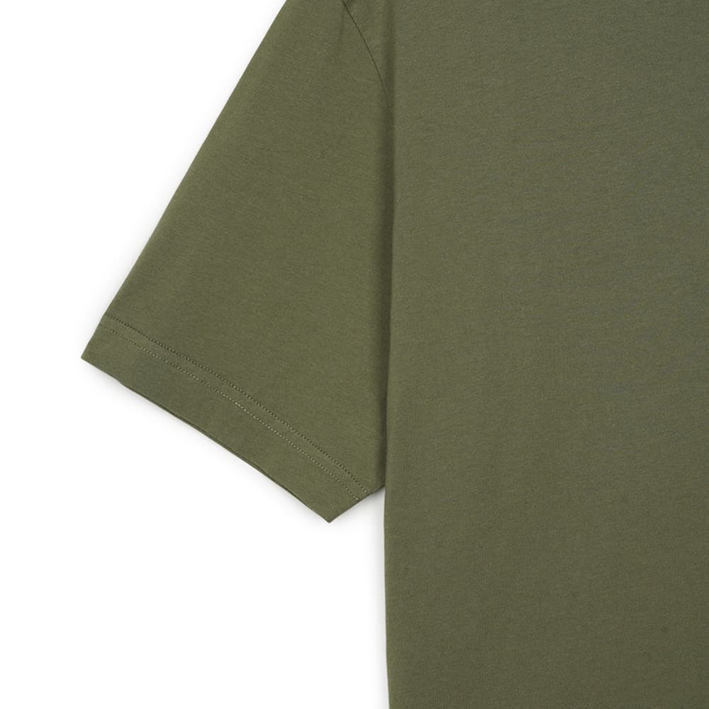 메종키츠네 남여공용 스피디 폭스 패치 컴포트 티셔츠 베이 리프 MM00125KJ0008-0079