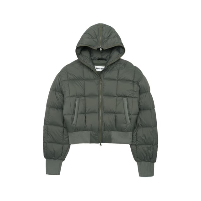 옌키옌키 봄버 소프트 카키 나일론 BOMBERFTNY-KK