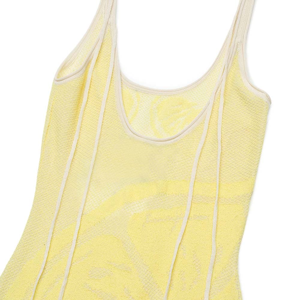 하우스오브써니 여성 레몬스 온 어 플레이트 민소매 원피스 옐로우 VOL21105-B