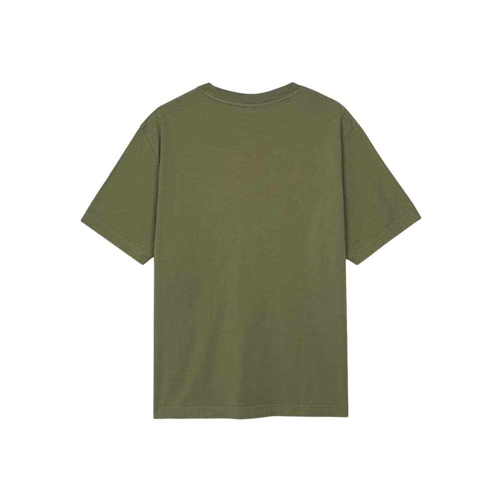 메종키츠네 남여공용 스피디 폭스 패치 컴포트 티셔츠 베이 리프 MM00125KJ0008-0079