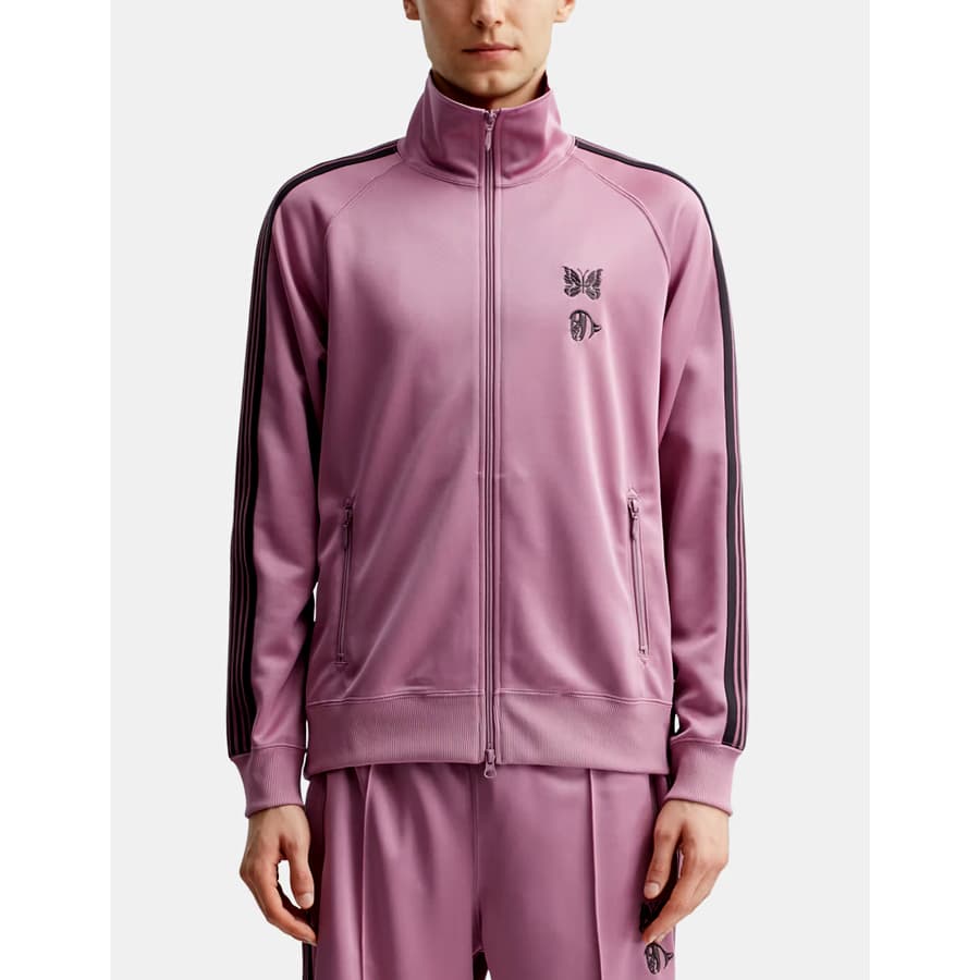 니들스 x 카에 다나카 폴리 스무스 트랙 자켓 (핑크) QV427