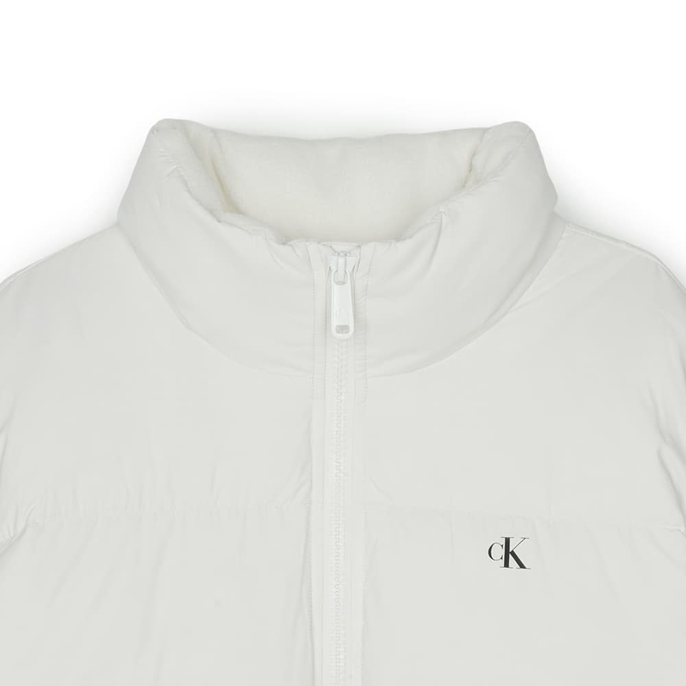 [SETOF] 캘빈클라인 남성 스탠다드 다운 패딩 자켓 아이보리 J326811-YBI