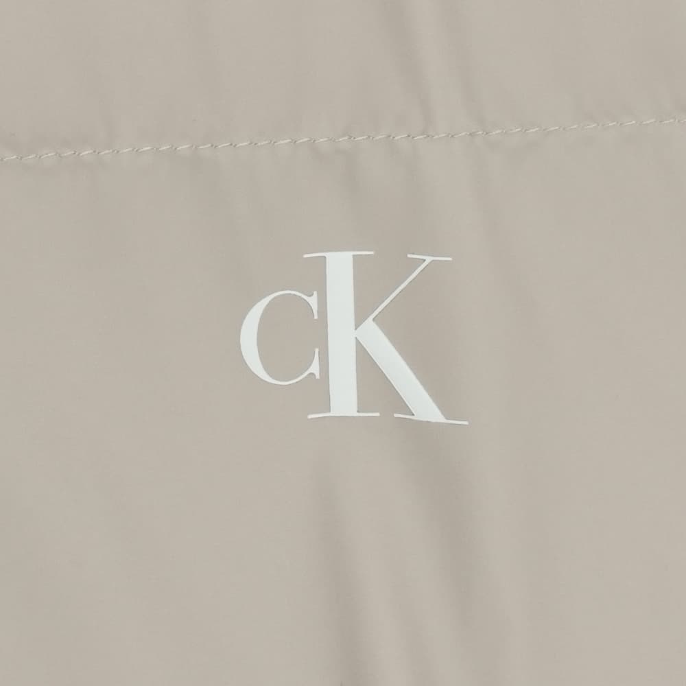 캘빈클라인 남성 스탠다드 다운 패딩 자켓 베이지 J326811-PED