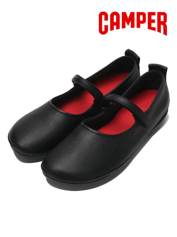 캠퍼 플랫슈즈 라이트 니나 여성 발레리나 블랙 K201365-021