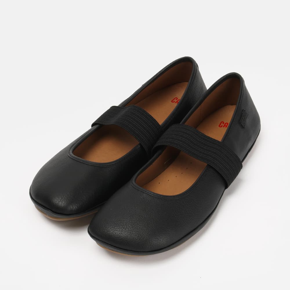 캠퍼 플랫슈즈 라이트 발레리나 GS 여성 블랙 80025-053