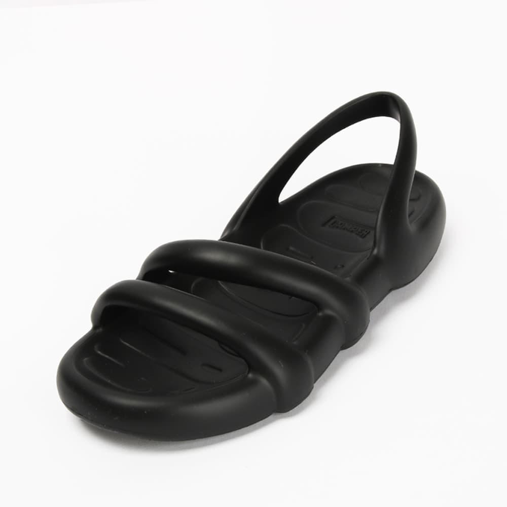 캠퍼 샌들 코바라 플랫슈즈 여성 블랙 K201636-001