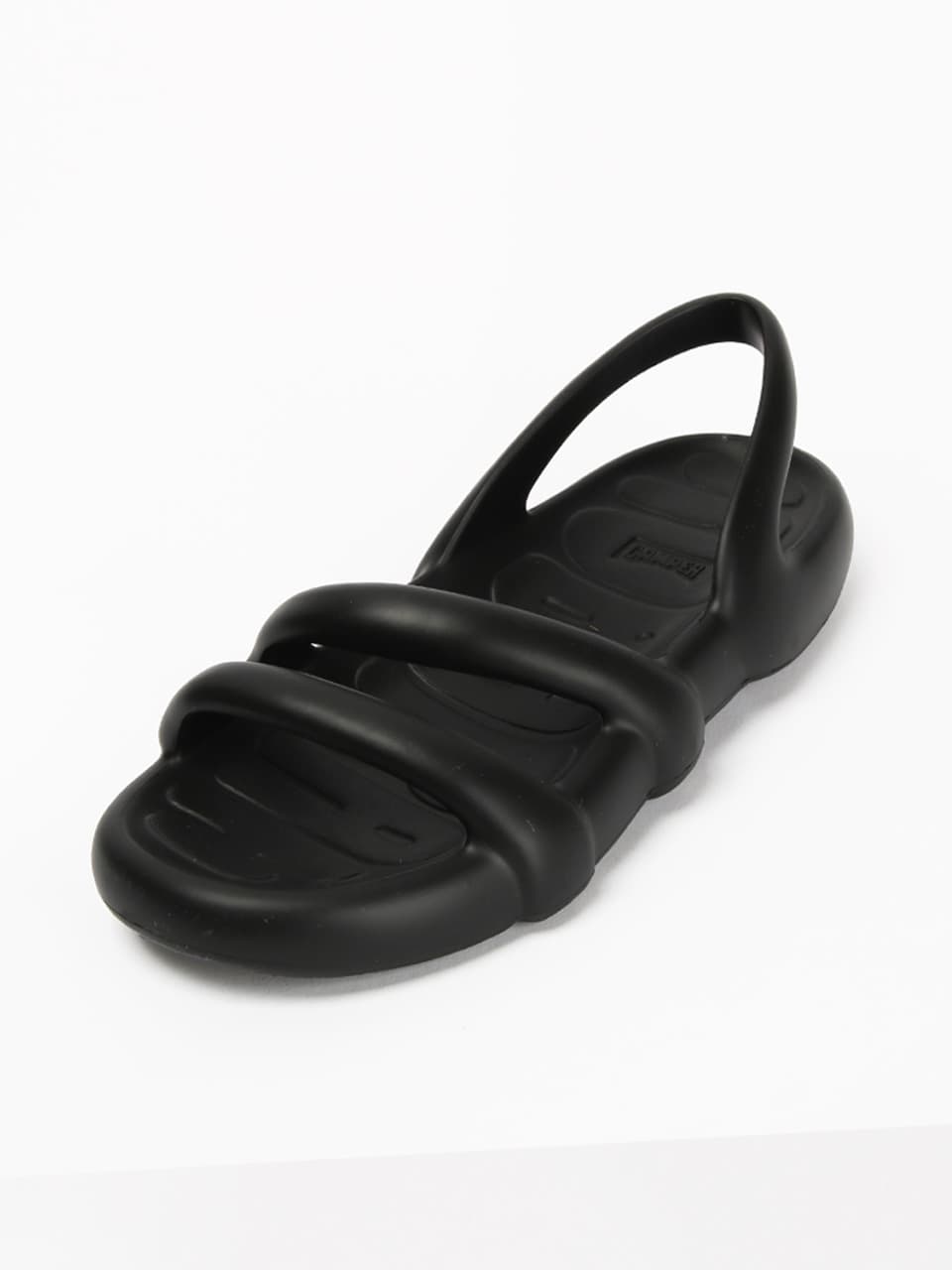 캠퍼 샌들 코바라 플랫슈즈 여성 블랙 K201636-001