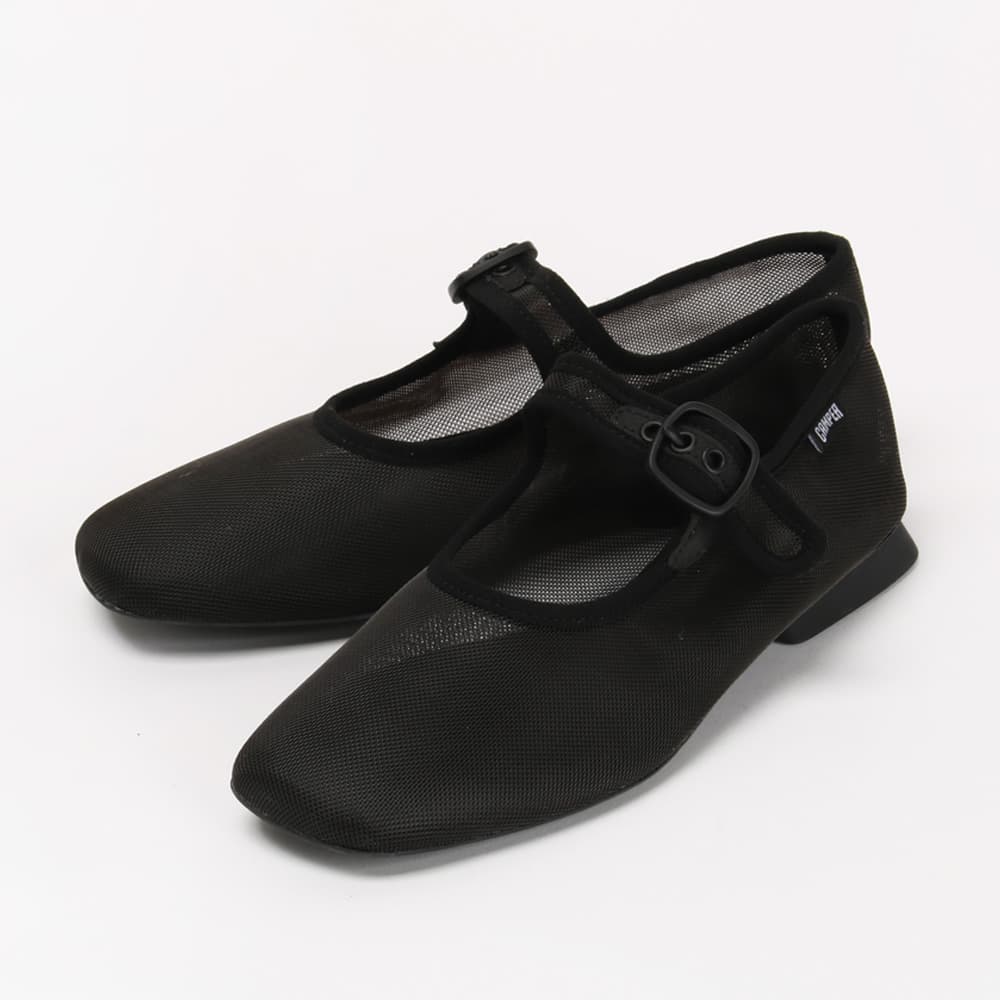 캠퍼 플랫슈즈 카시 마이라 여성 발레리나 블랙 K201628-003