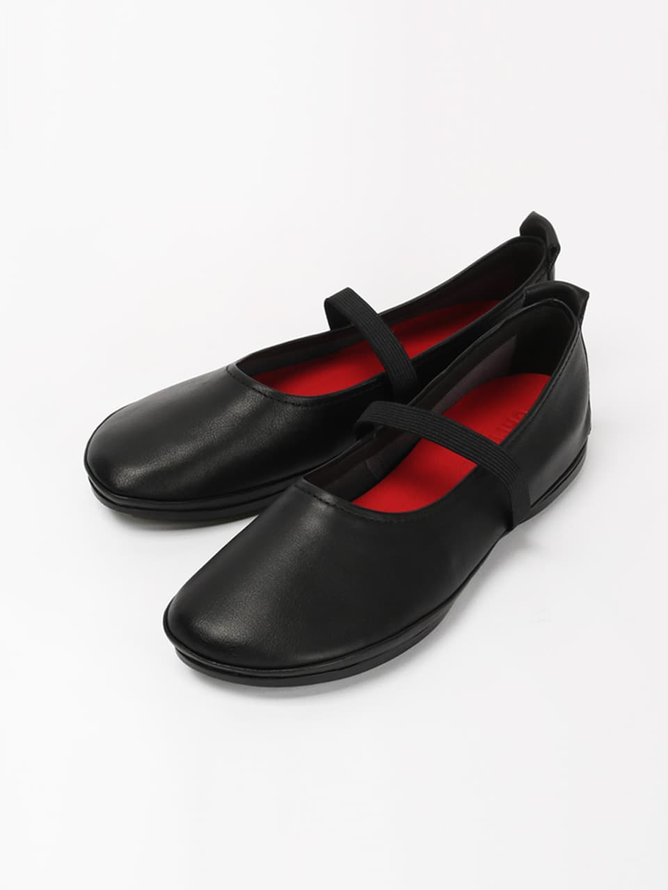 캠퍼 플랫슈즈 라이트 니나 여성 발레리나 블랙 K201643-002