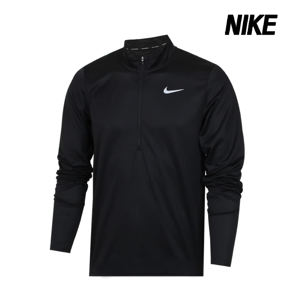 나이키 긴팔티셔츠 드라이핏 페이서 반집업 블랙 FQ2494-010