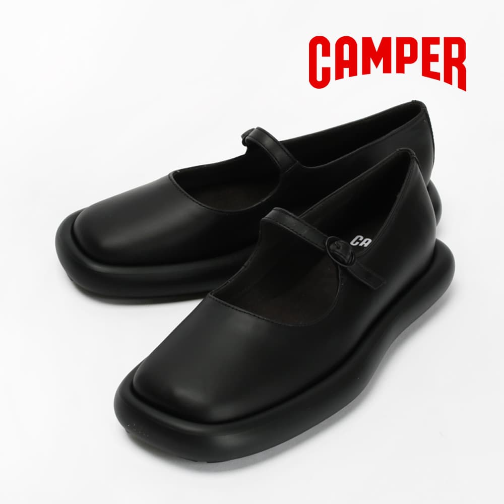 캠퍼 플랫슈즈 온다 여성 메리제인 블랙 K201809-001