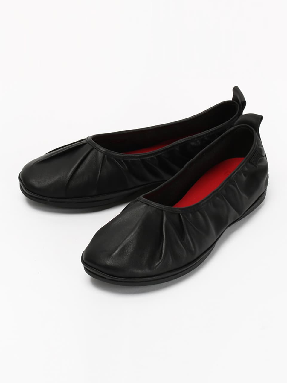 캠퍼 플랫슈즈 라이트 니나 여성 발레리나 블랙 K201704-001