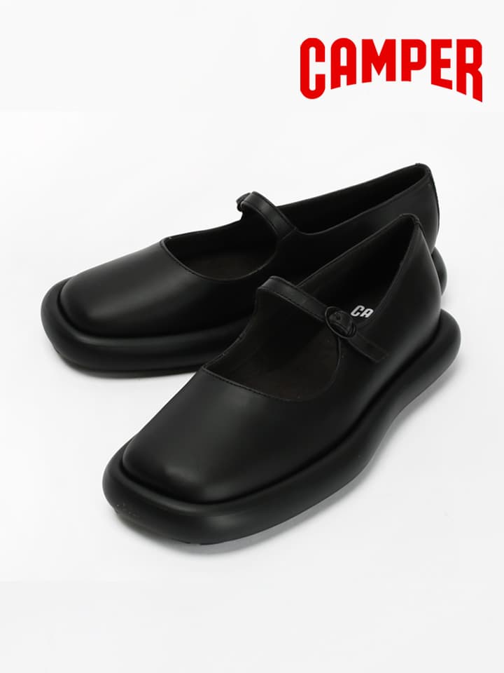 캠퍼 플랫슈즈 온다 여성 메리제인 블랙 K201809-001