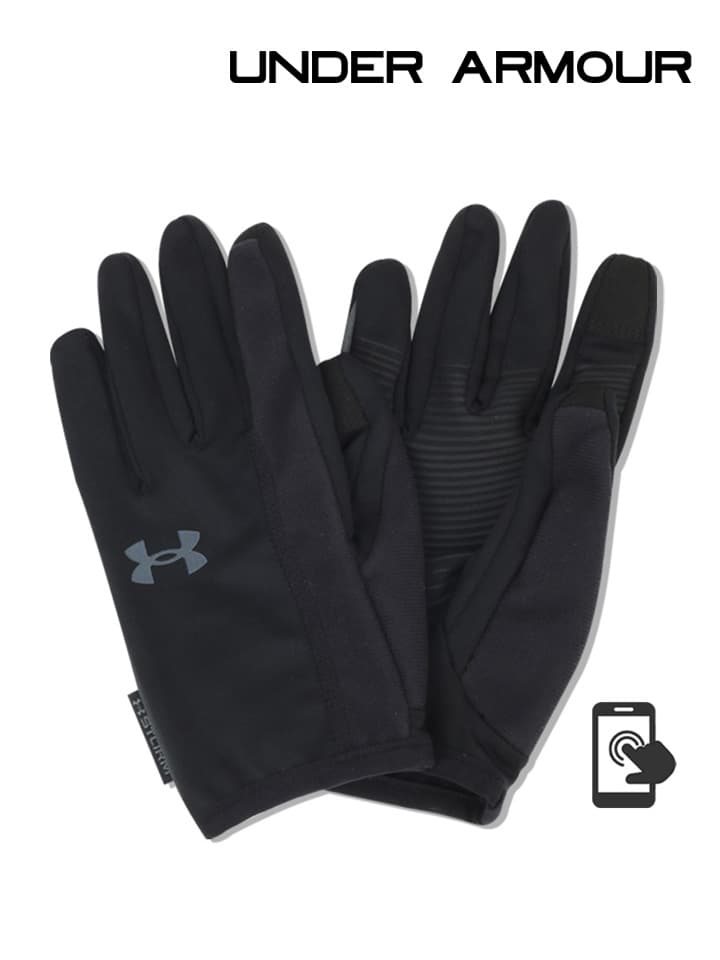 언더아머 스톰 런 라이너 방한 장갑 블랙 1377510-001