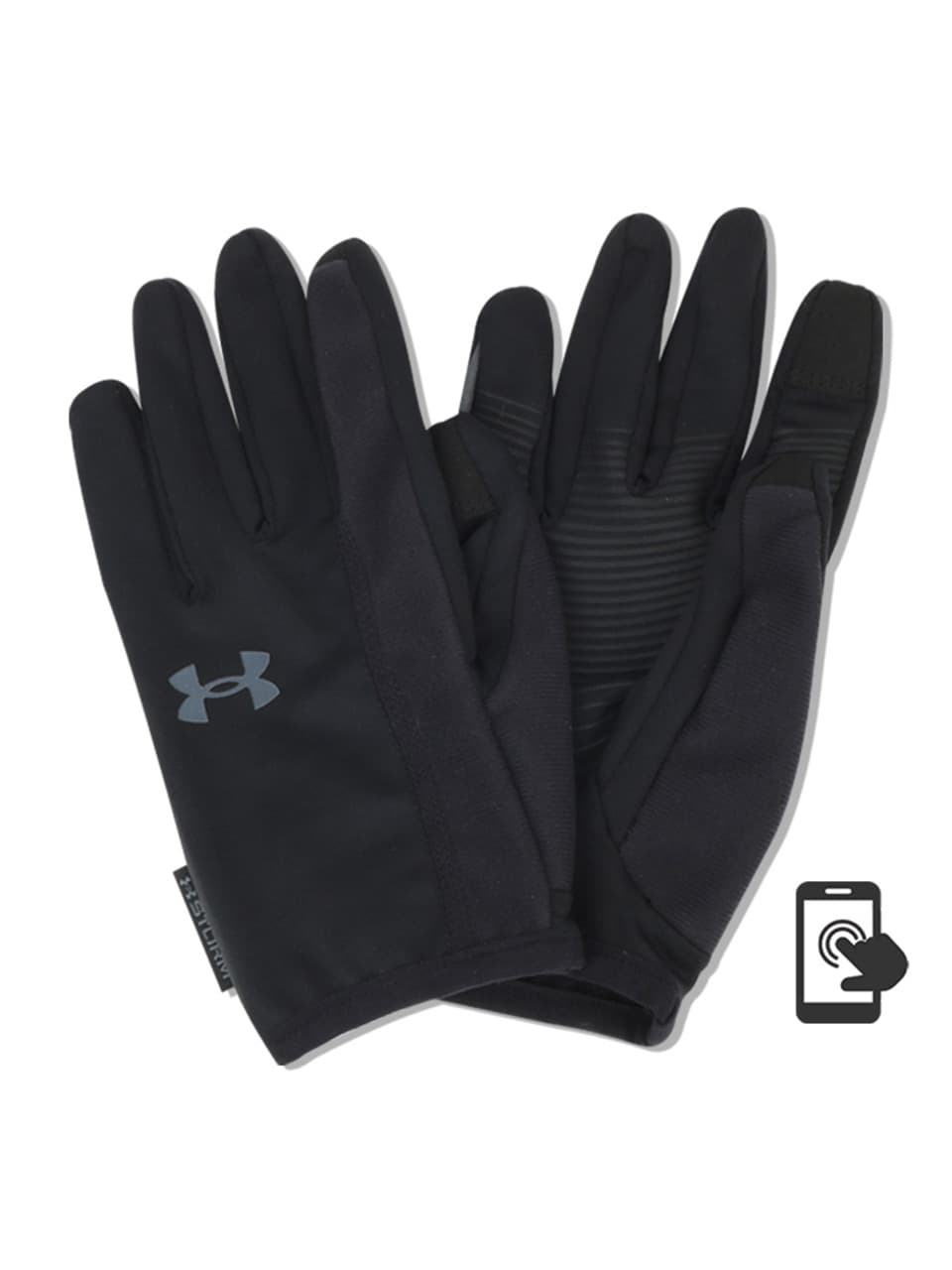언더아머 스톰 런 라이너 방한 장갑 블랙 1377510-001