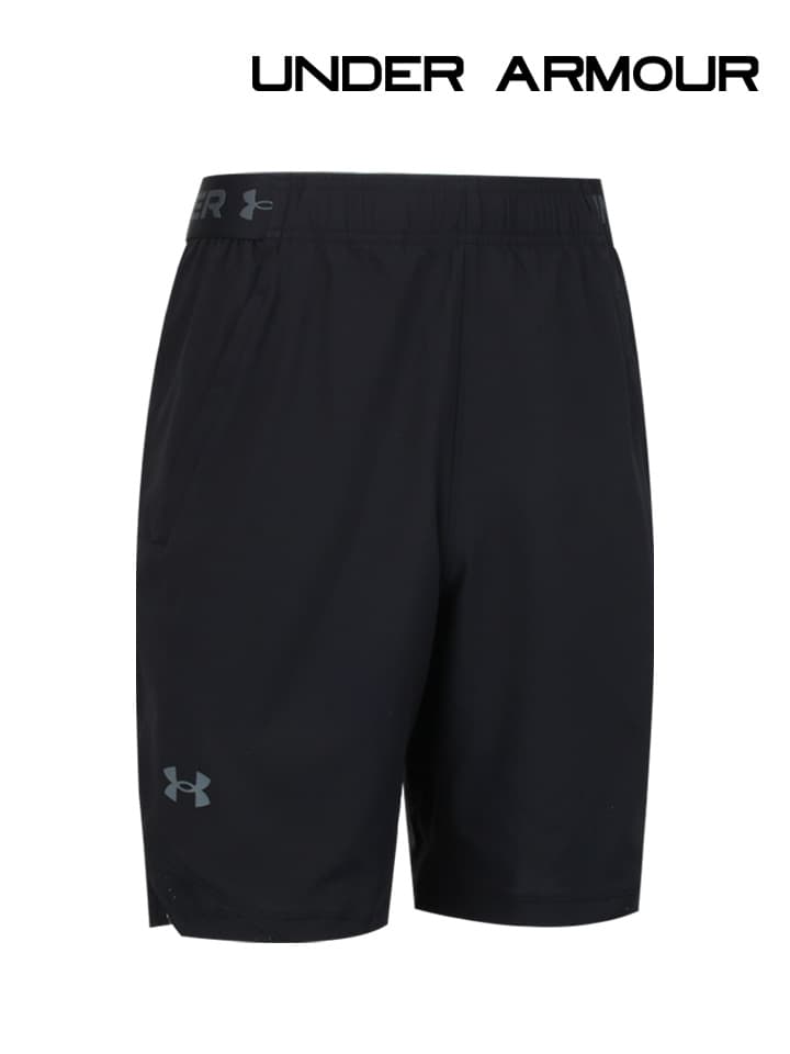 언더아머 반바지 배니시 우븐 8인치 쇼츠 남성 블랙 1370382-001