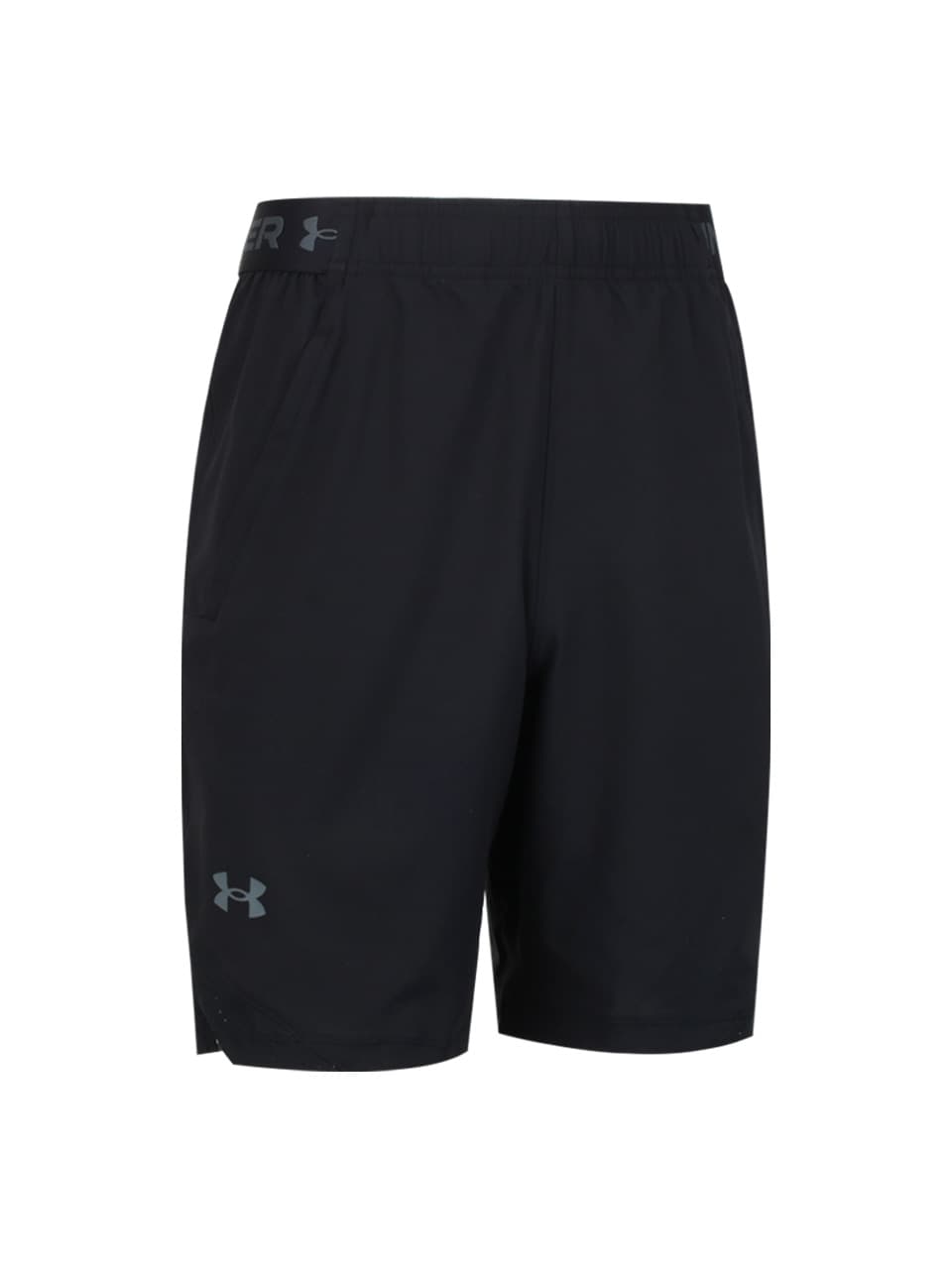 언더아머 반바지 배니시 우븐 8인치 쇼츠 남성 블랙 1370382-001