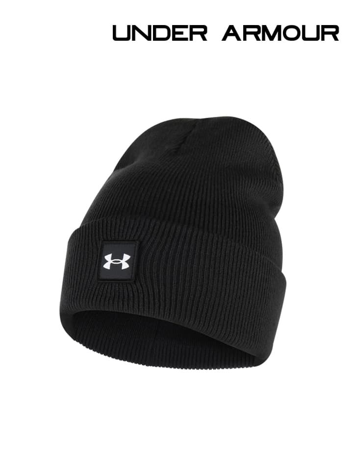 언더아머 모자 하프타임 커프 비니 블랙 1373155-001