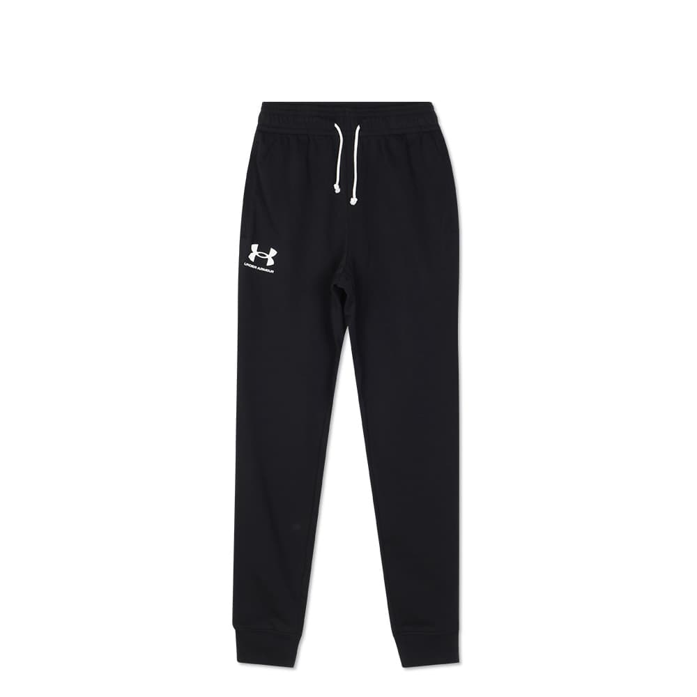 언더아머 트레이닝바지 라이벌 테리 조거 블랙 1380843-001