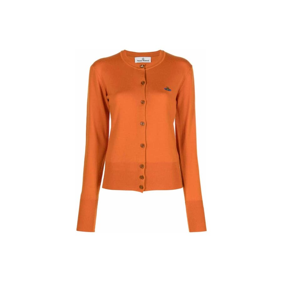 비비안웨스트우드 여성 베아 울 가디건 (번트오렌지) 1803002P Y0006 F410