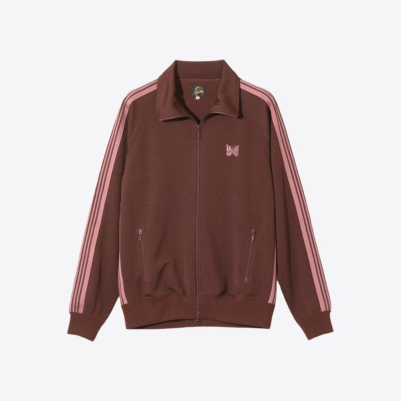 니들스 폴리 스무스 트랙 자켓 (브라운) RW314