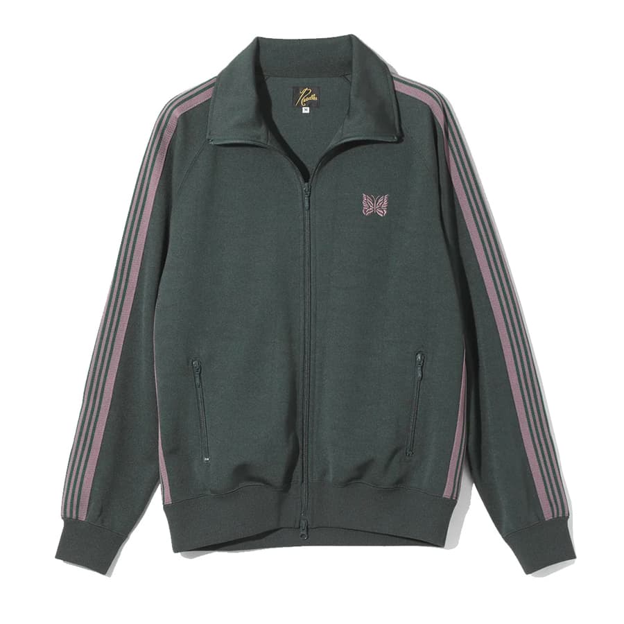 니들스 폴리 스무스 트랙 자켓 (그린) RW314