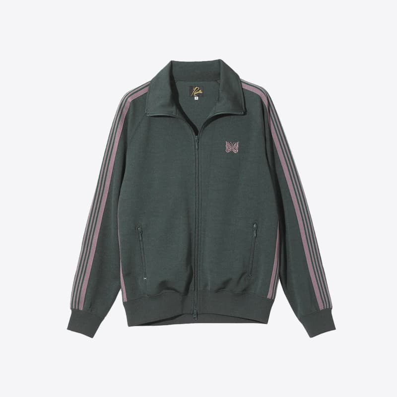 니들스 폴리 스무스 트랙 자켓 (그린) RW314