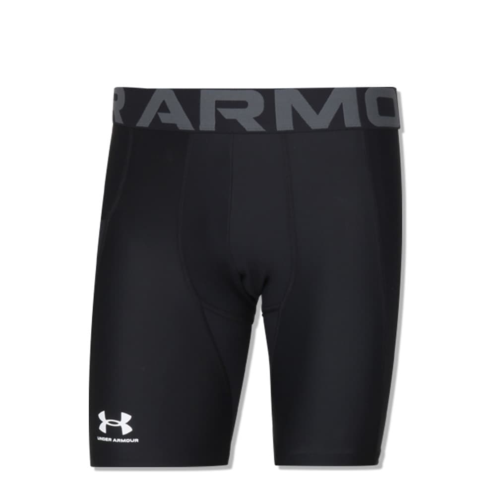 언더아머 레깅스 히트기어 아머 컴프레션 쇼츠 블랙 1361596-001