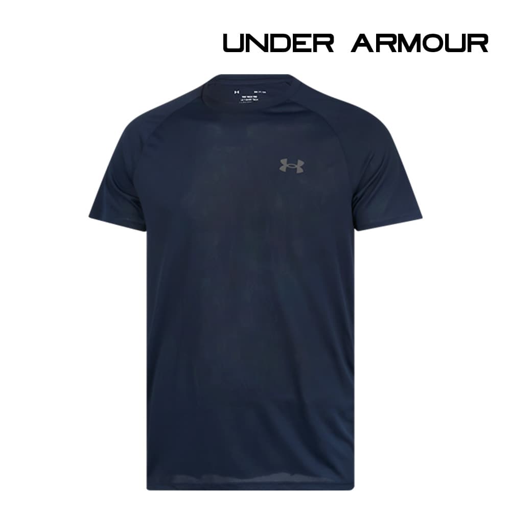 언더아머 반팔티셔츠 테크 2.0 남성 네이비 1326413-408