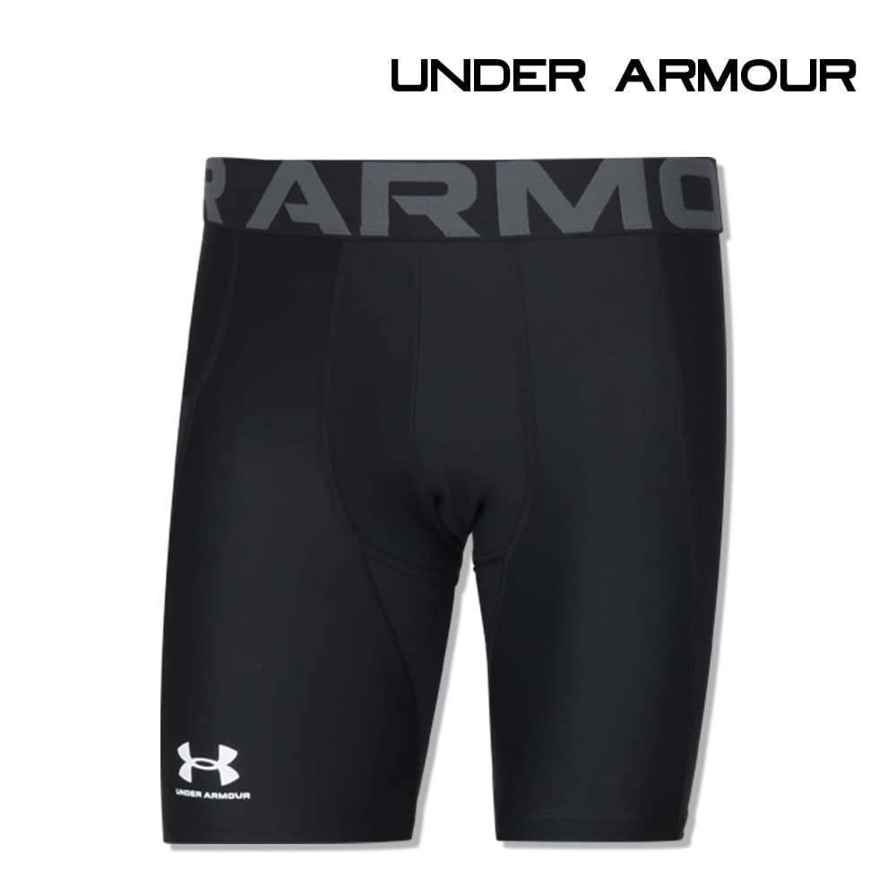 언더아머 레깅스 히트기어 아머 컴프레션 쇼츠 블랙 1361596-001