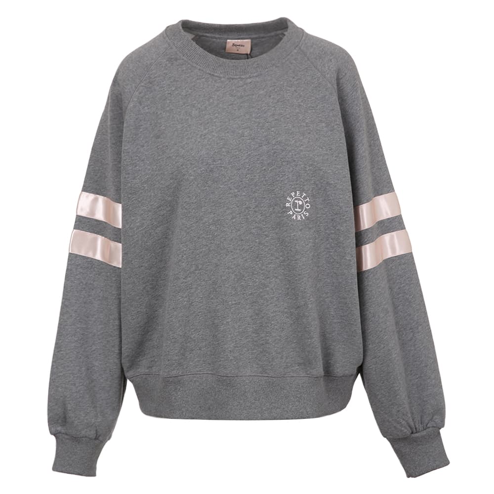 [국내/당일]26SS S0573A 293 레페토 시그니처 새틴 리본 오버사이즈 맨투맨