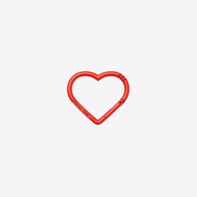 당일배송휴먼메이드 하트 카라비너 (레드) HM27GD066